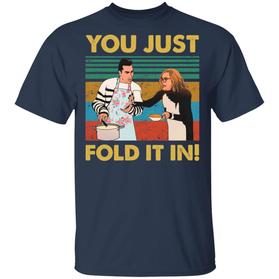 just fold it in shirt