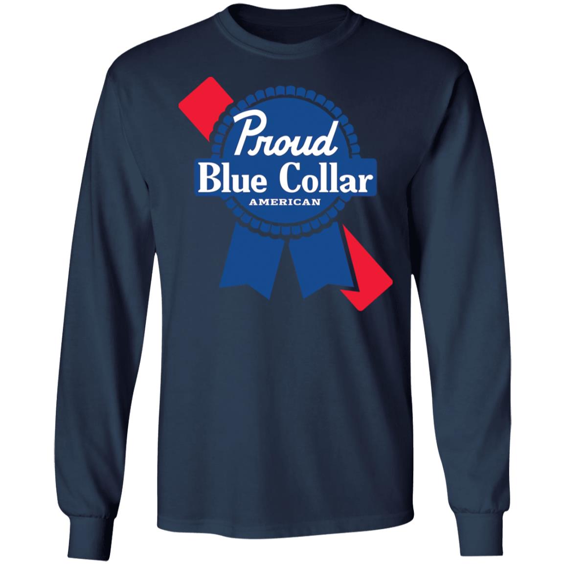 Proud Blue Collar American shirt - Rockatee