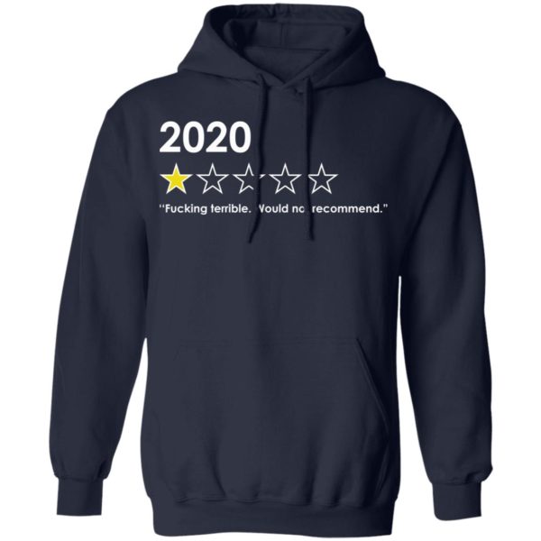 redirect 4767 600x600 - 2020 fucking terrible would not recommend shirt