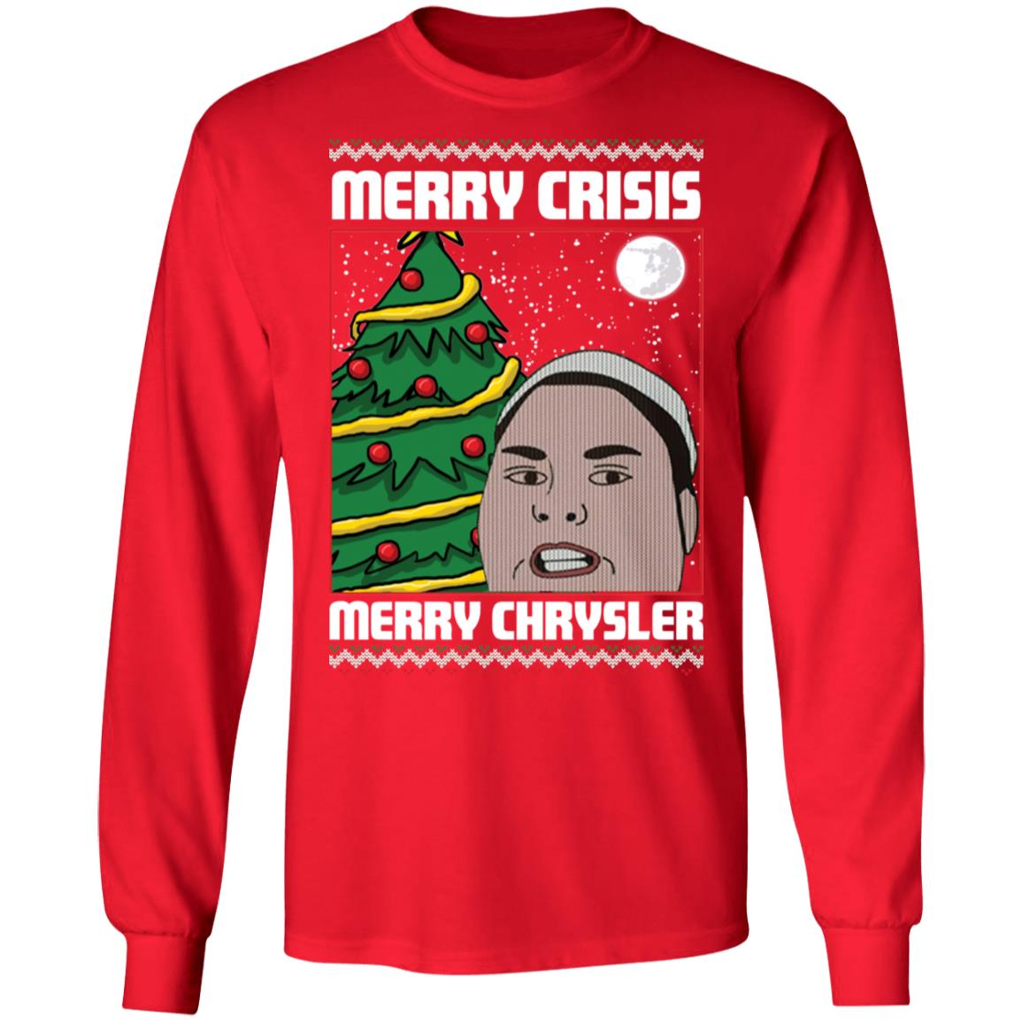 merry chrysler christmas sweater