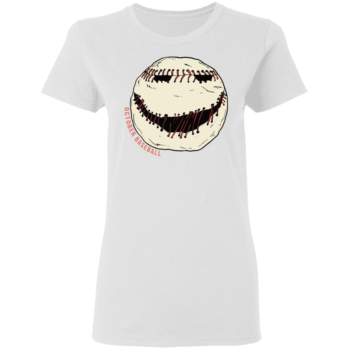 jack skellington baseball shirt