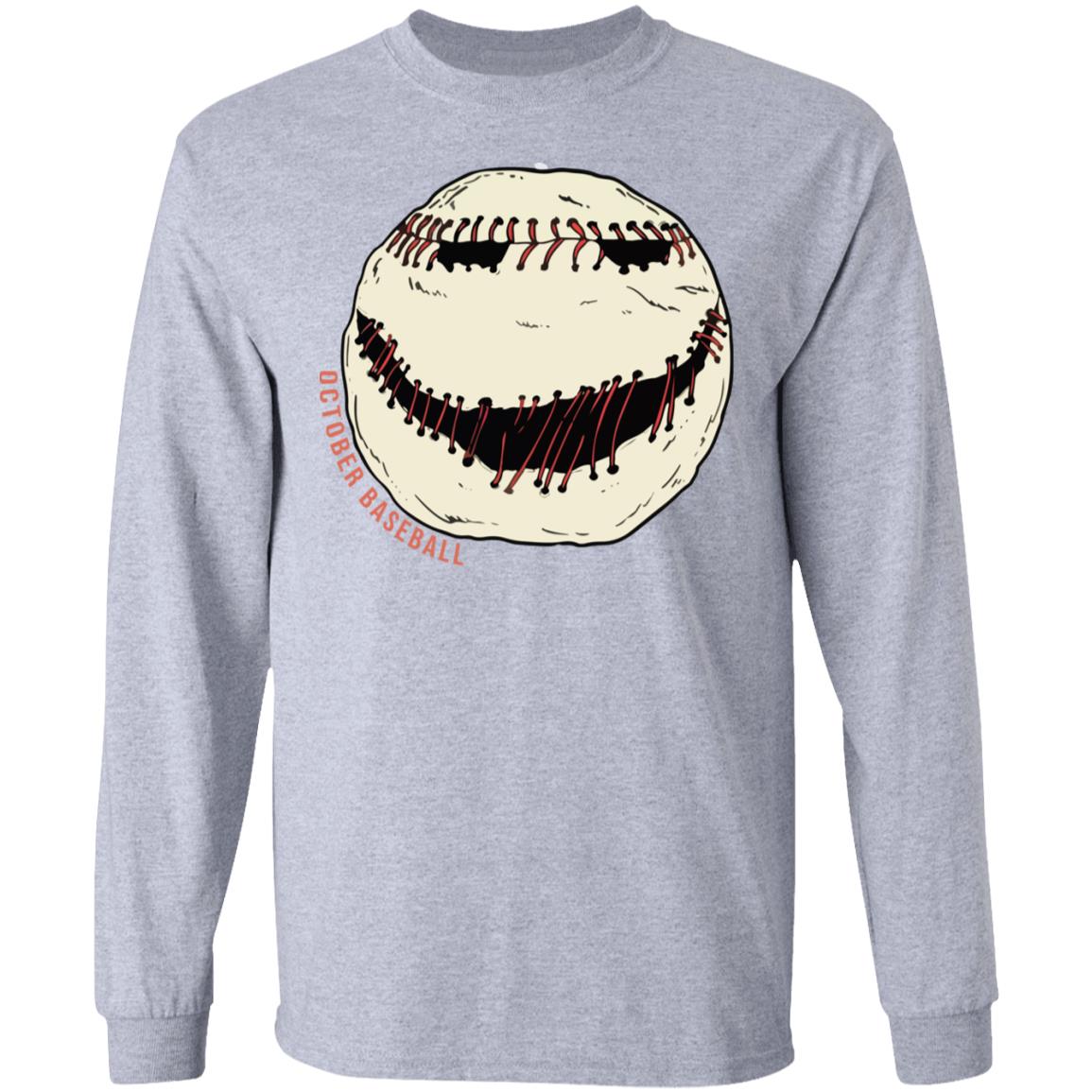 jack skellington baseball shirt