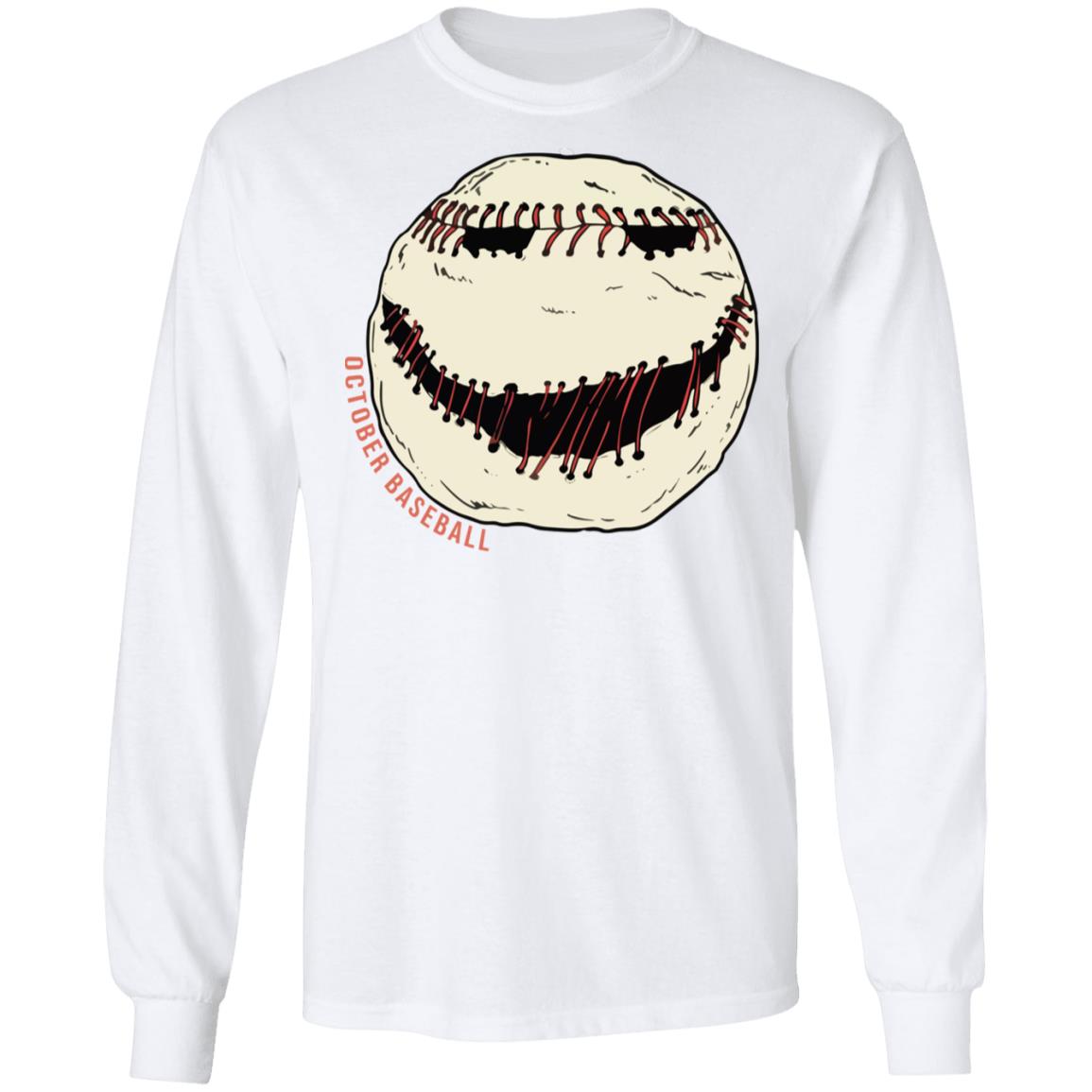 jack skellington baseball shirt