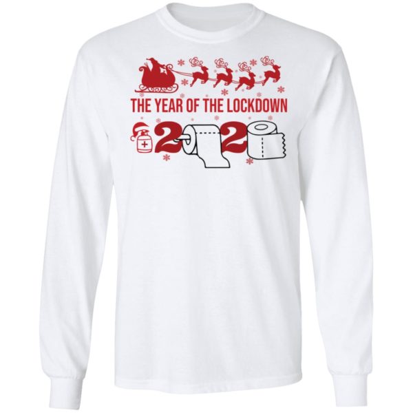Toilet paper the year of the lockdown 2020 Christmas sweatshirt