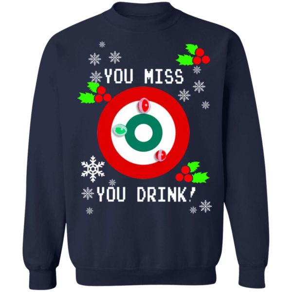 redirect 1292 600x600 - You miss you drink Christmas sweatshirt