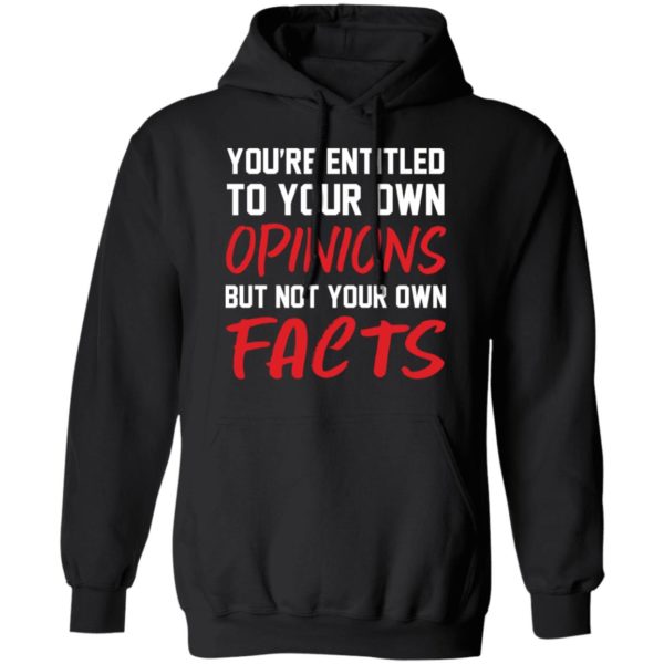 redirect 1394 600x600 - You're entitled to your own opinions but not your own facts shirt
