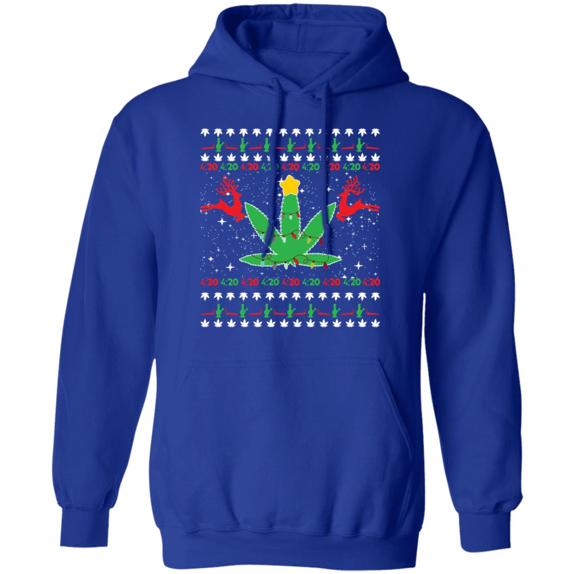 Download Cannabis Christmas sweater, long sleeve