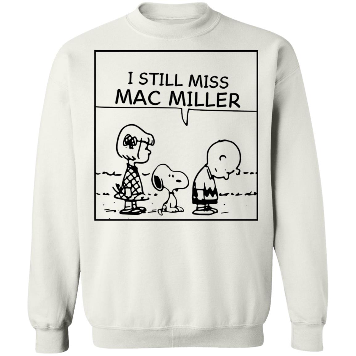 Charlie Brown and Snoopy I still miss Mac Miller shirt