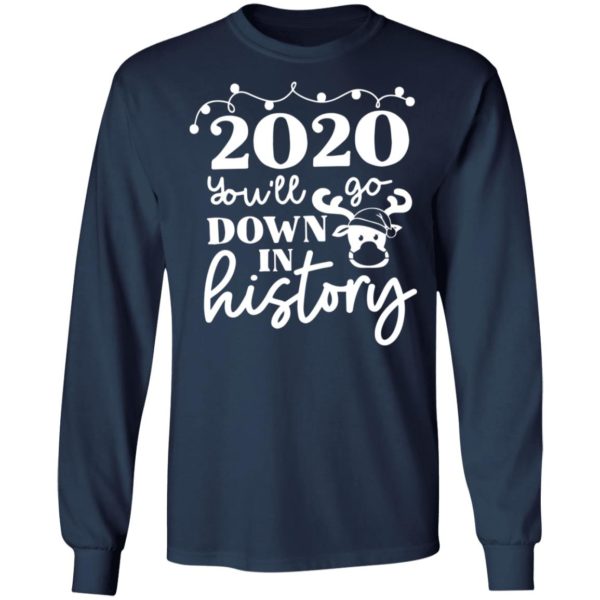 redirect 3770 600x600 - 2020 you'll go down in history Christmas sweatshirt
