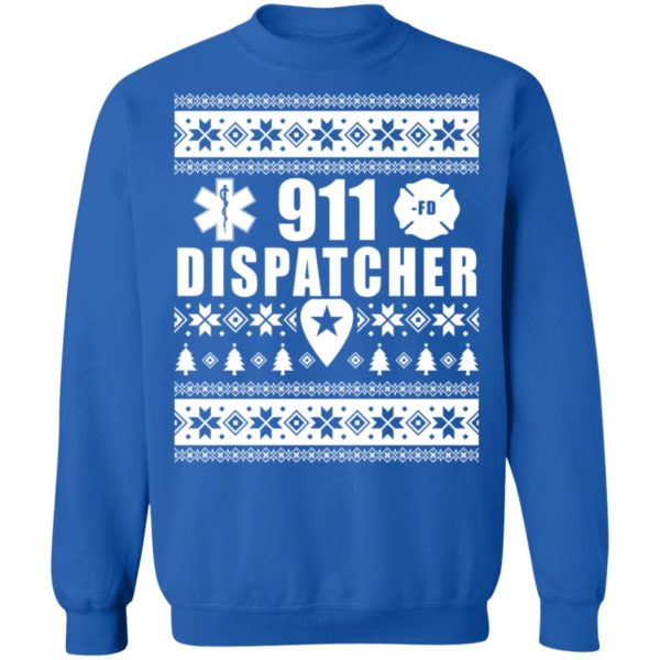 redirect 4855 600x600 - 911 Dispatcher Christmas sweater