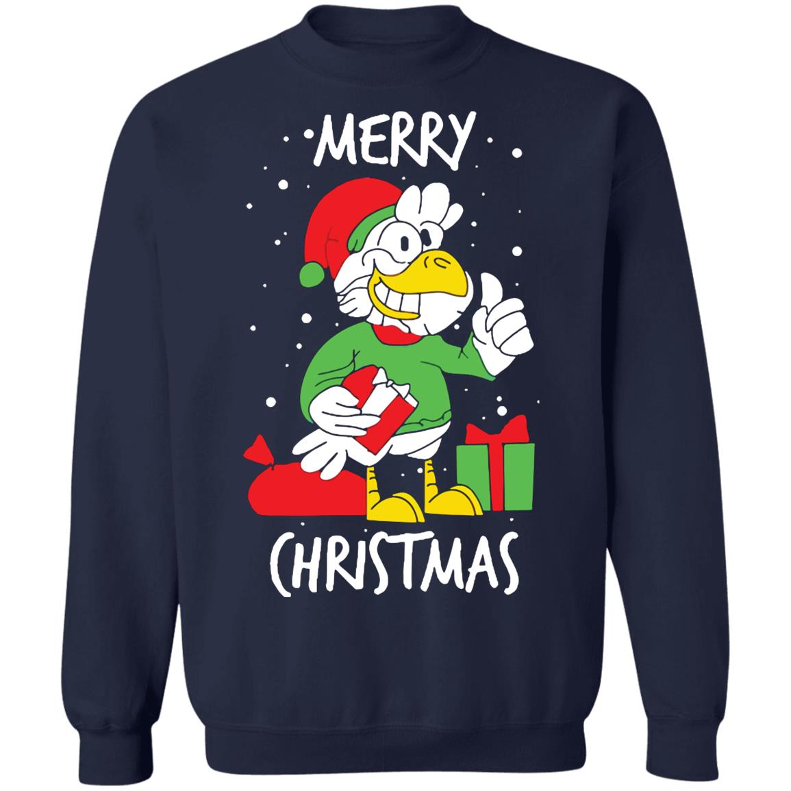 merry christmas chicken shirt