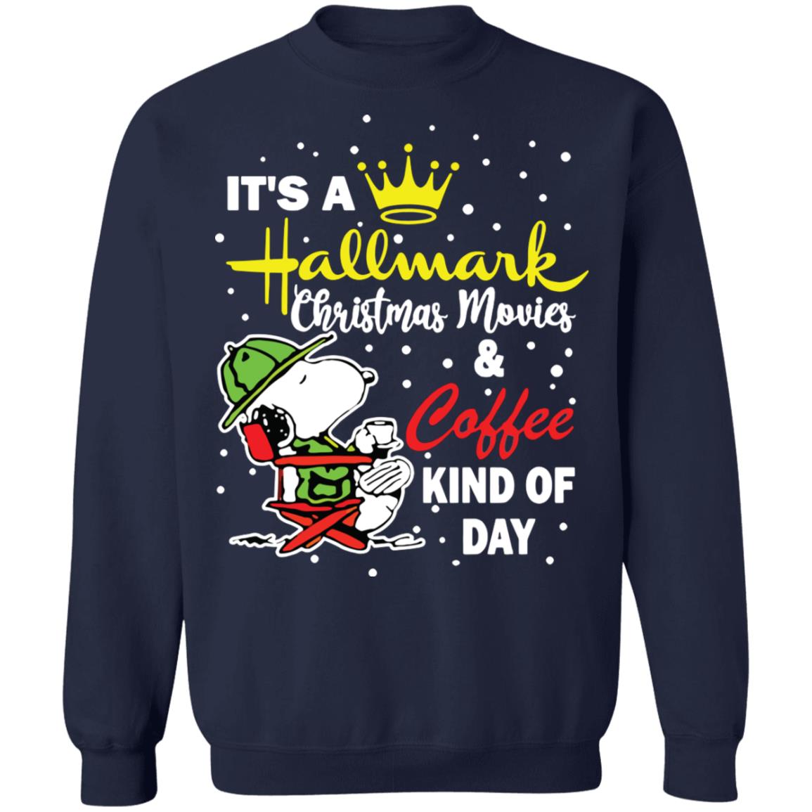 Snoopy It's a Hallmark Christmas movie 