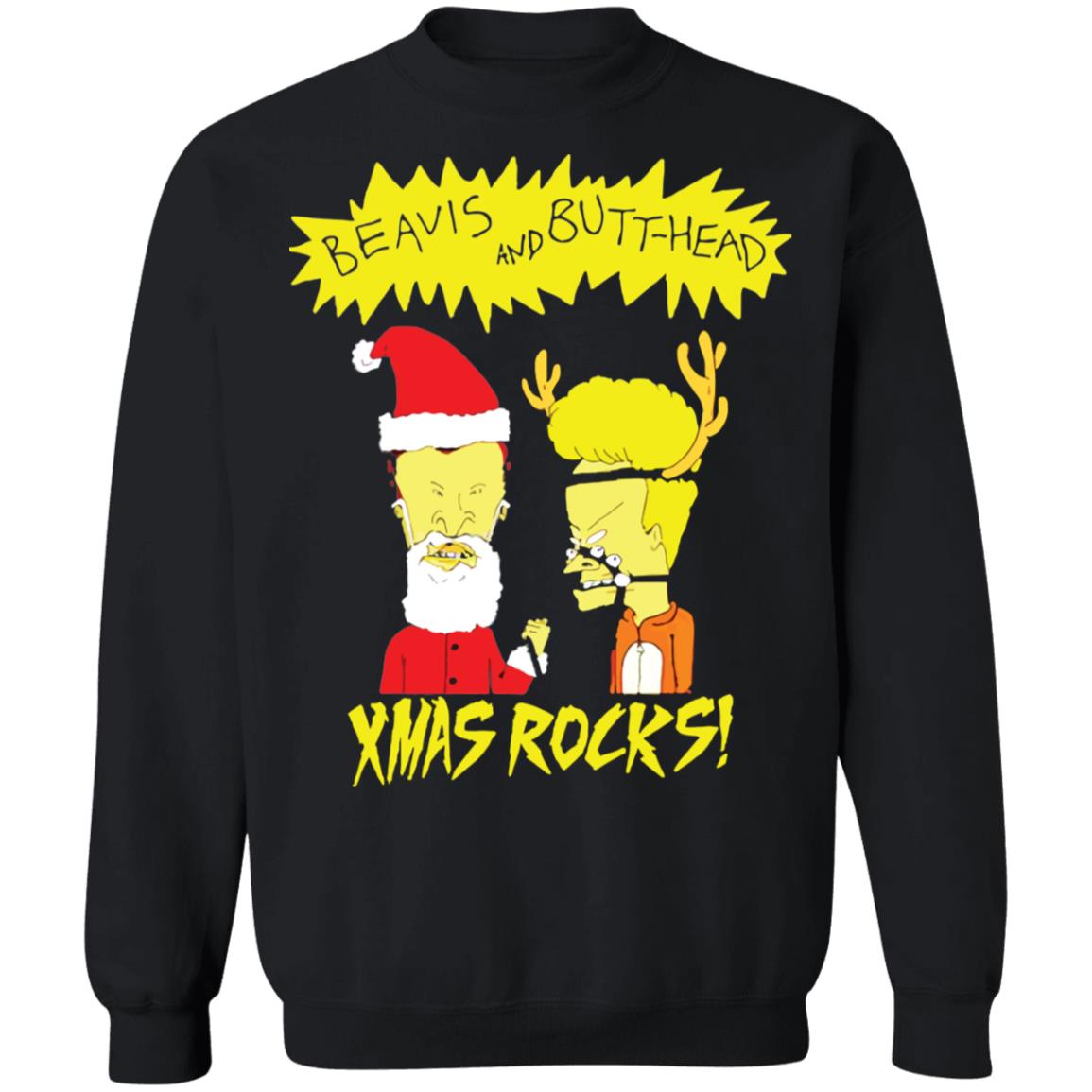 beavis and butthead christmas shirt