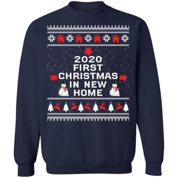 redirect 6496 600x600 - 2020 first Christmas in new home sweater