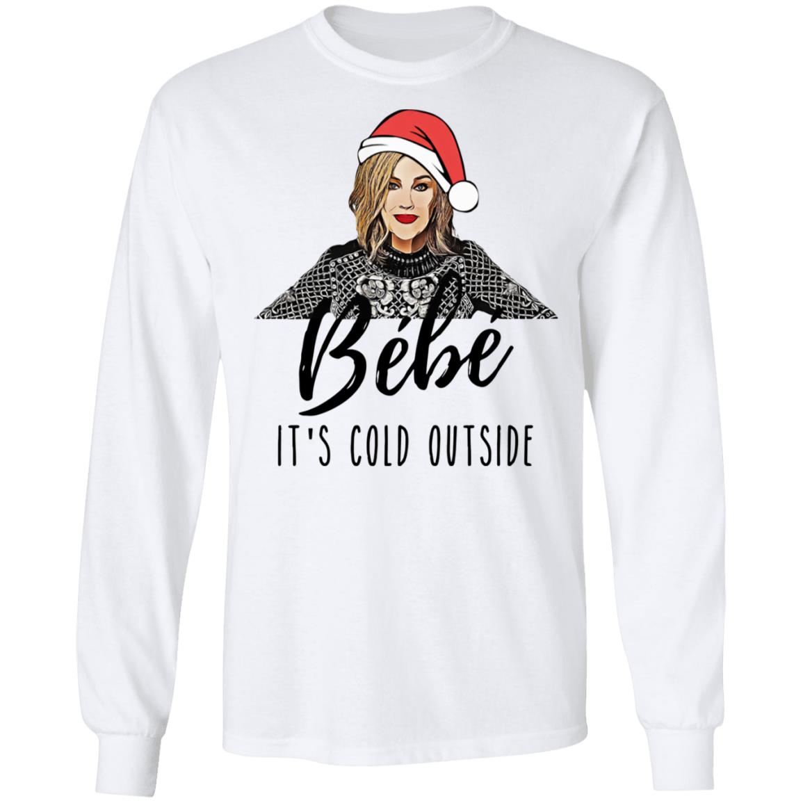 bebe it's cold outside sweatshirt