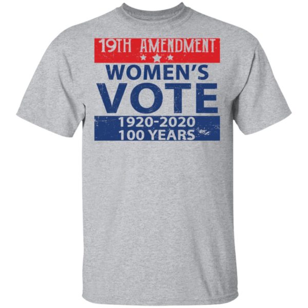 redirect 1389 600x600 - 19th amendment women's vote 1920-2020 100 years shirt