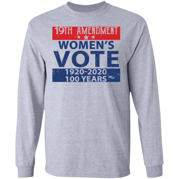 redirect 1392 600x600 - 19th amendment women's vote 1920-2020 100 years shirt