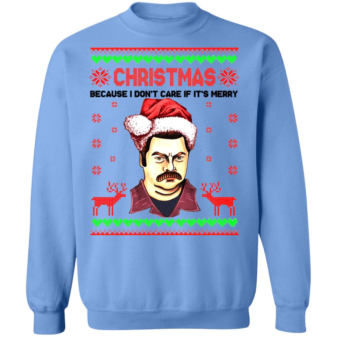 ron swanson christmas shirt