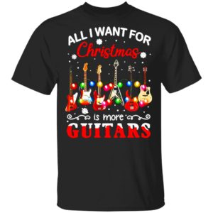 redirect 883 300x300 - All I want for Christmas is more guitars sweatshirt