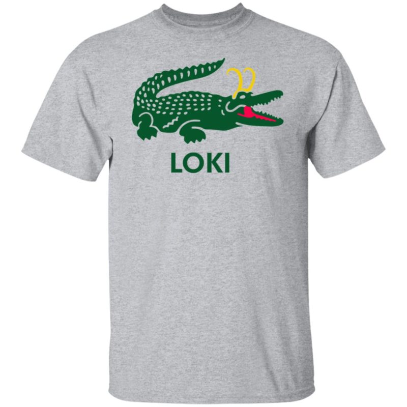 alligator loki shirt lacoste