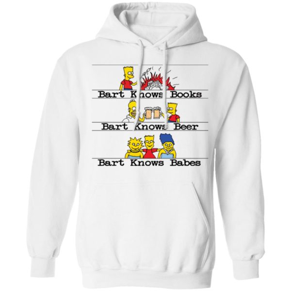 redirect07292021040706 7 600x600 - Bart knows books Bart knows beer Bart knows babes shirt