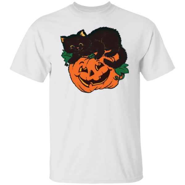 redirect08022021060818 600x600 - Pumpkin and black cat T-shirt