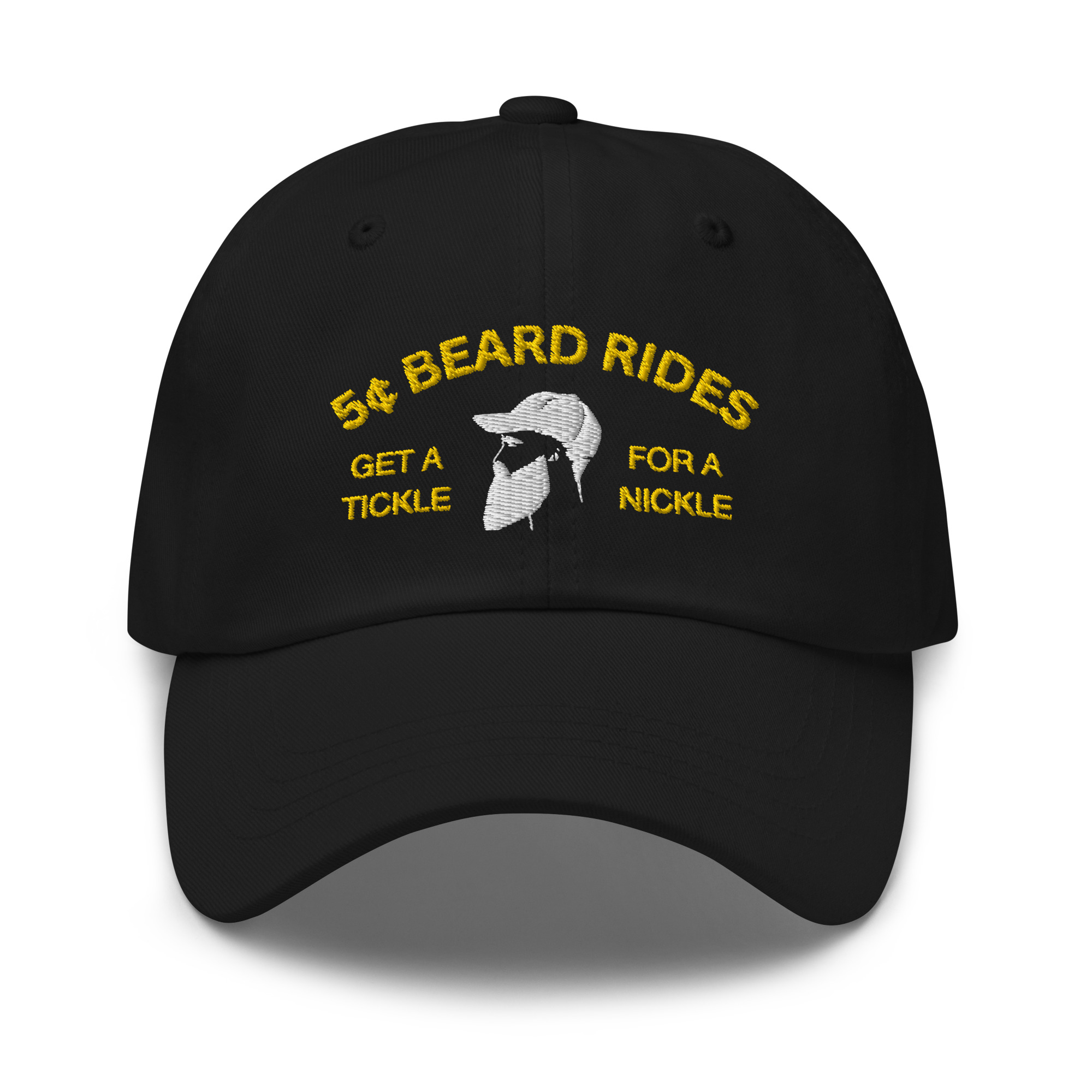 5 Cent Beard Rides Get a Tickle for a Nickle Hat - Rockatee