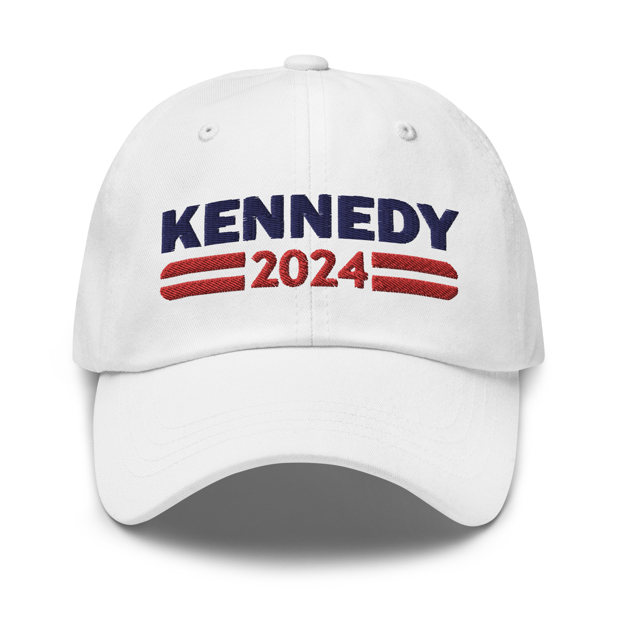Robert Kennedy 2024 Classic Dad Hat White Front 645e77dea97cb 
