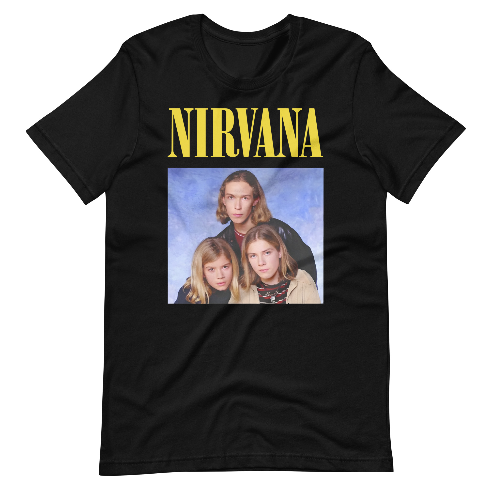 Nirvana shirt store with hanson