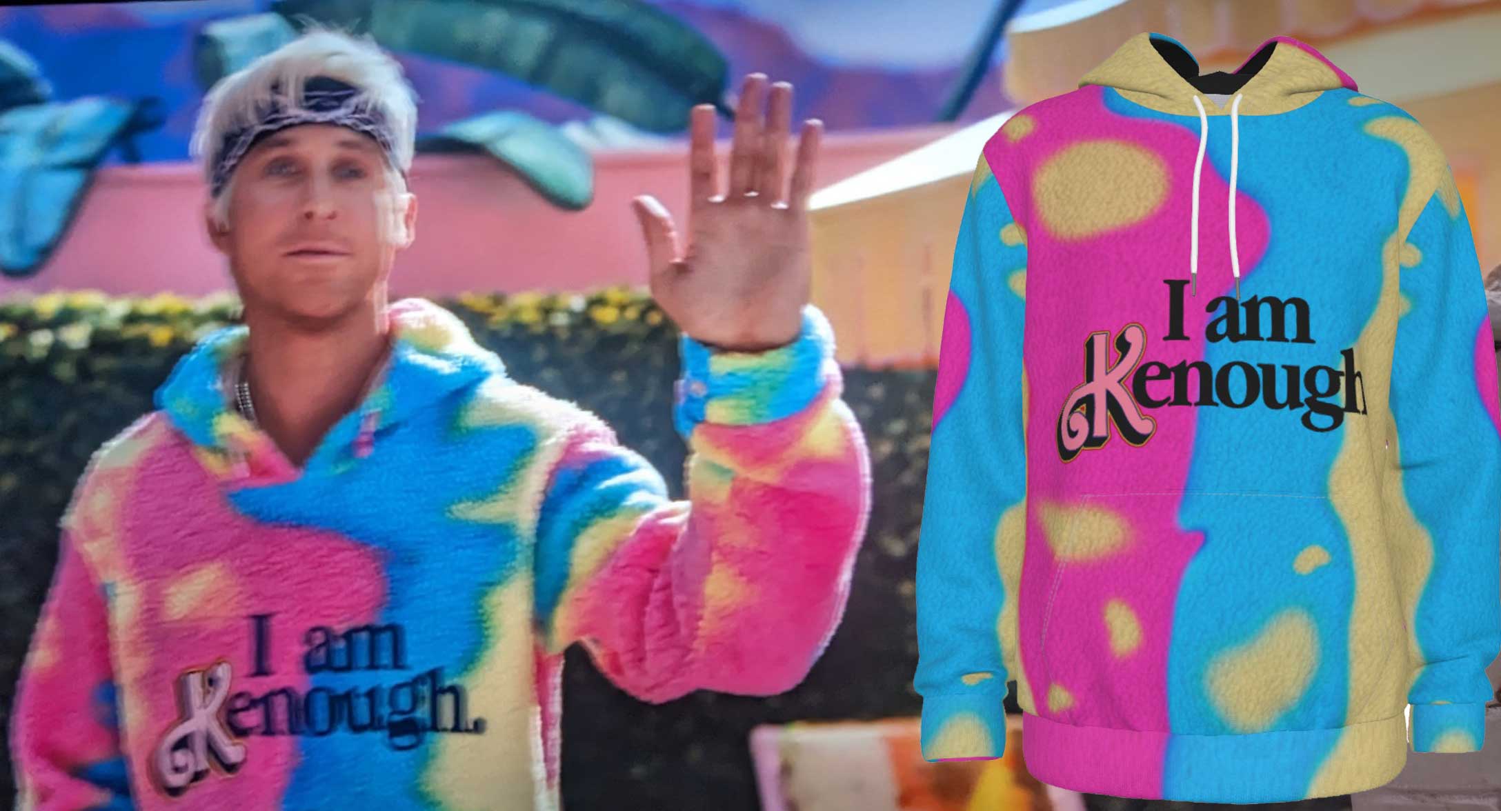 Ryan Gosling S I Am Kenough Hoodie Is The Unexpected Star Of The Barbie Movie Rockatee