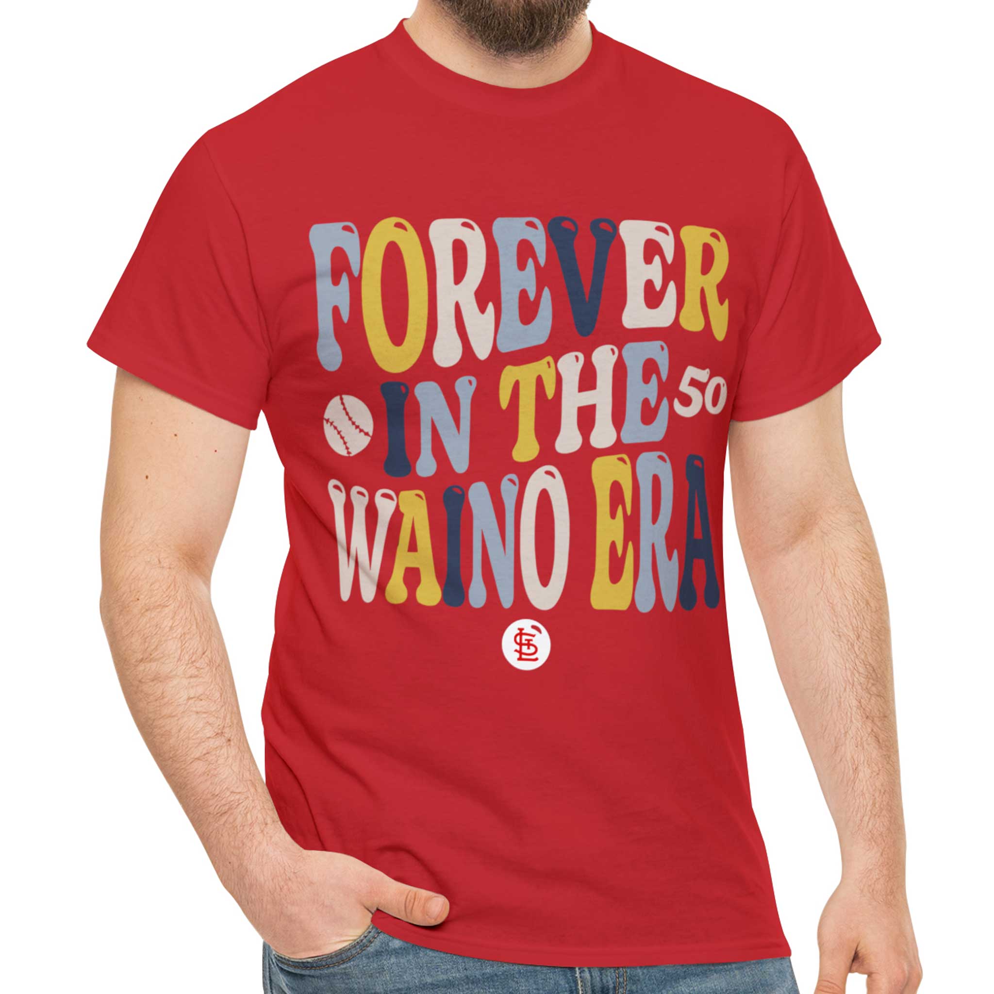 Adam Wainwright Forever in the 50 Waino Era T-shirt 
